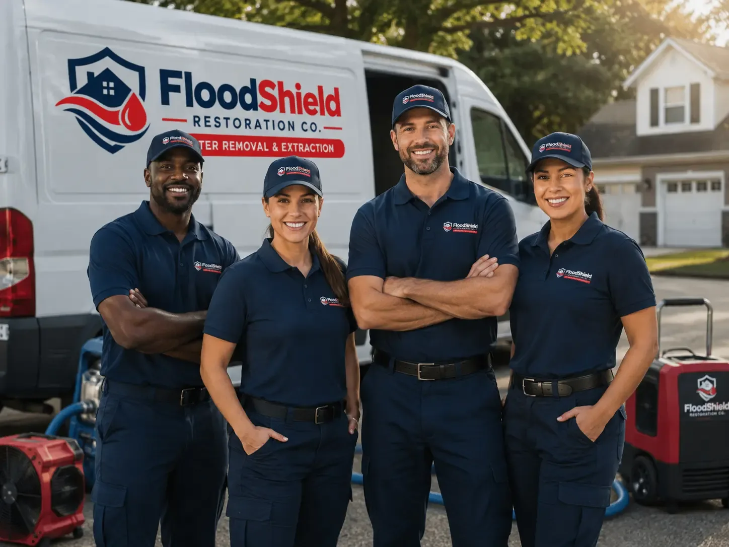 Flood Damage Restoration company in North Bloomfield, OH