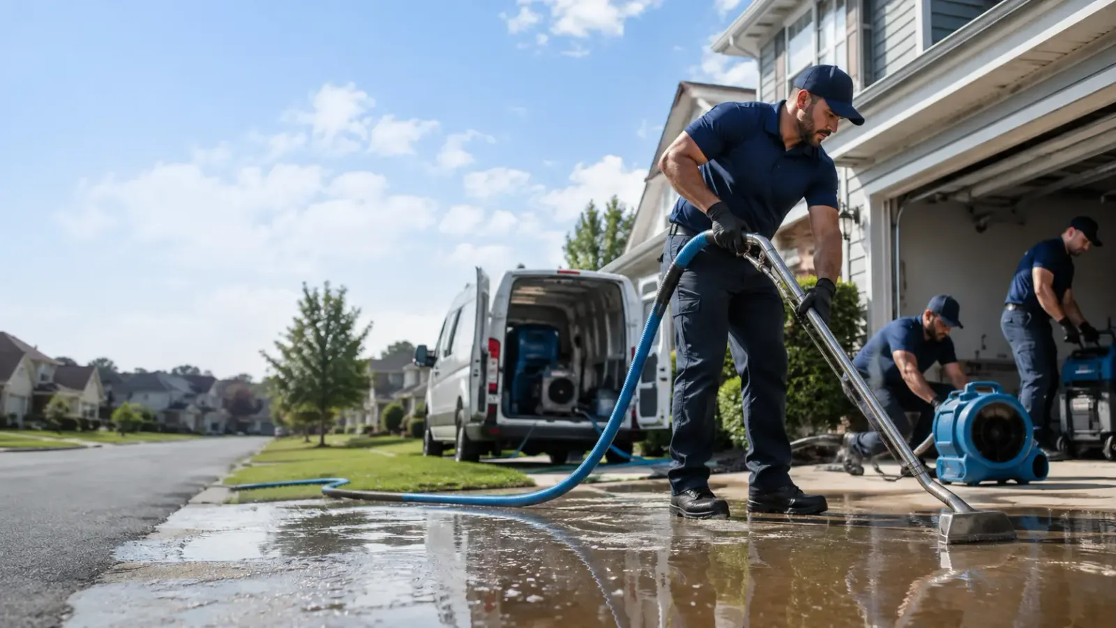 Flood Damage Restoration in North Bloomfield, OH
